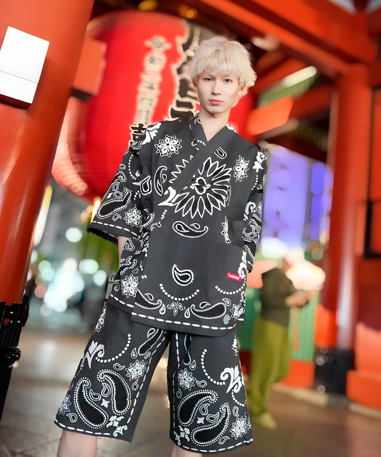 JACKROSE(ジャックローズ) |【GALFY×GALLIS ADDICTION】安定の甚平(MENS)