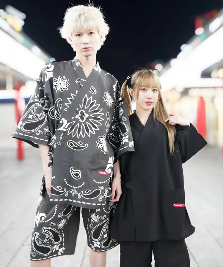 JACKROSE(ジャックローズ) |【GALFY×GALLIS ADDICTION】安定の甚平(MENS)