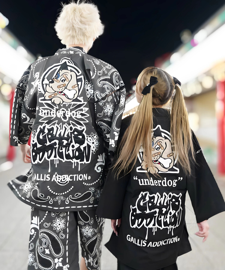 JACKROSE(ジャックローズ) |【GALFY×GALLIS ADDICTION】安定の甚平(MENS)