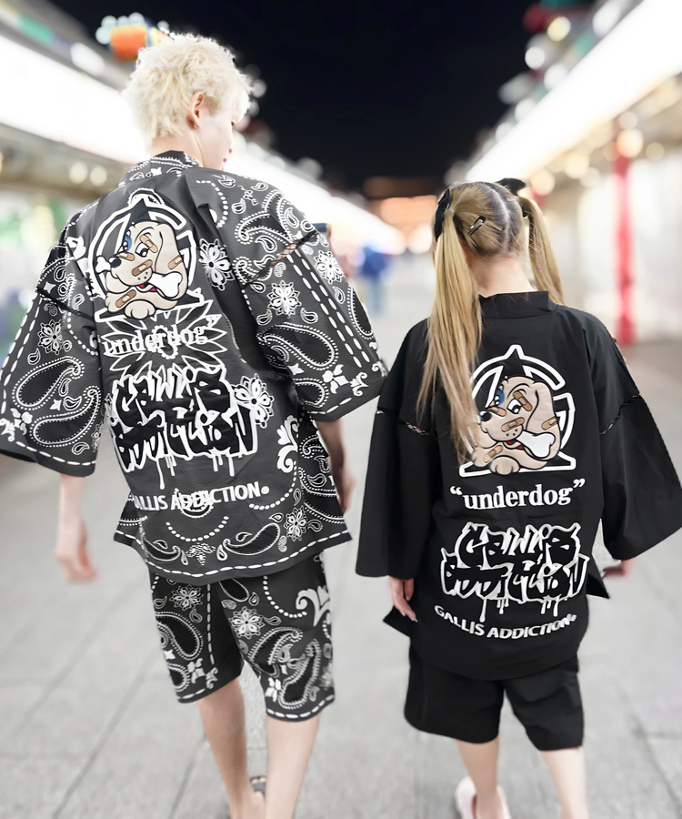 JACKROSE(ジャックローズ) |【GALFY×GALLIS ADDICTION】安定の甚平(MENS)