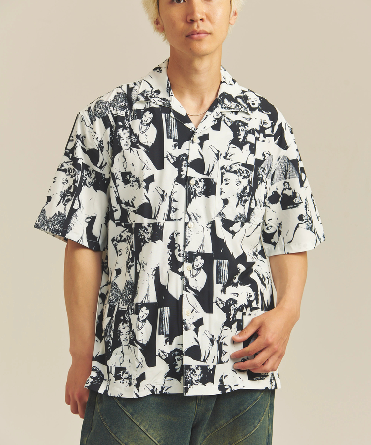 JACKROSE(ジャックローズ) |ALCARZA/アルカーザ オープンSSシャツ(MENS)