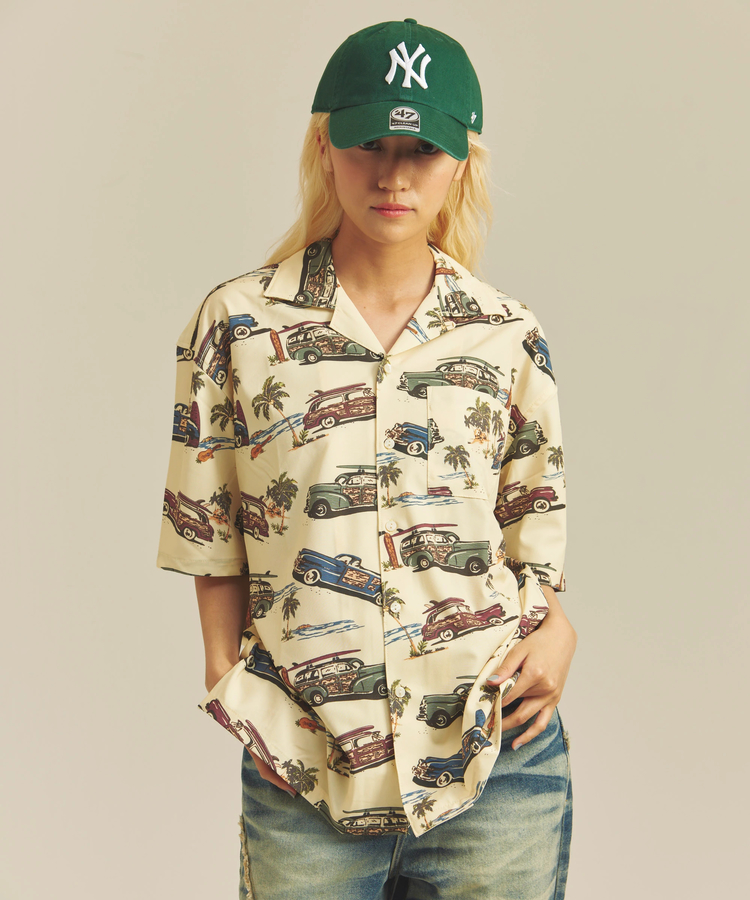 JACKROSE(ジャックローズ) |ALCARZA/アルカーザ オープンSSシャツ(MENS)