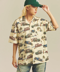 JACKROSE(ジャックローズ) |ALCARZA/アルカーザ オープンSSシャツ(MENS)