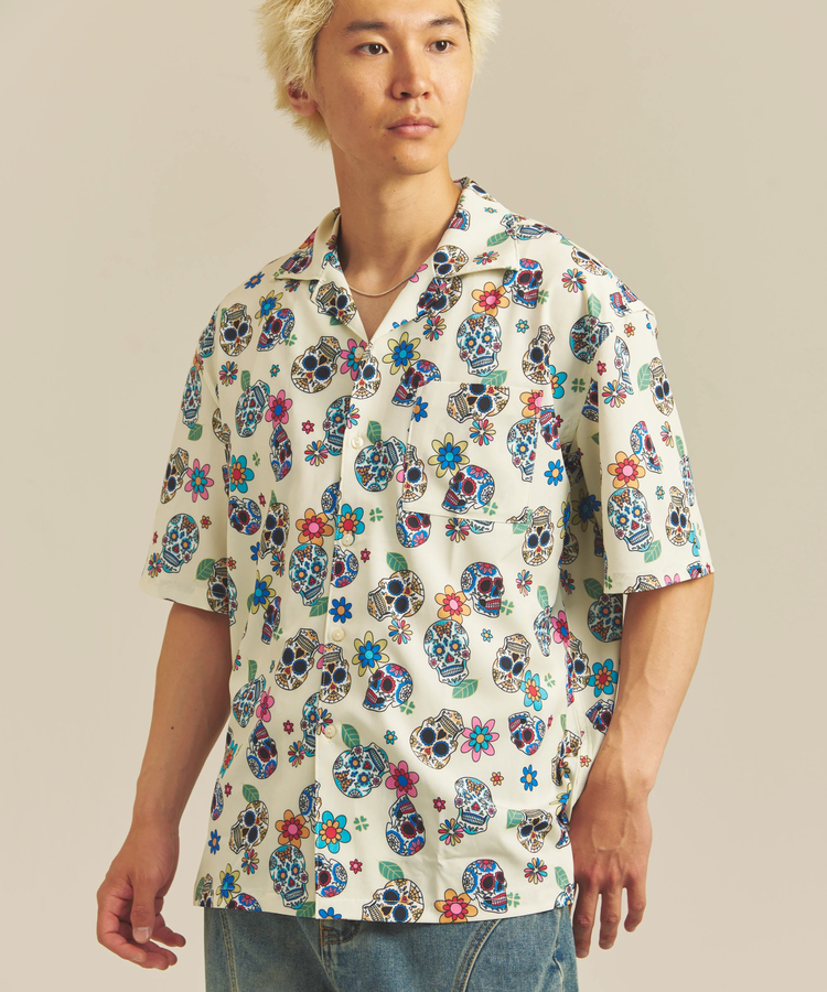 JACKROSE(ジャックローズ) |ALCARZA/アルカーザ オープンSSシャツ(MENS)