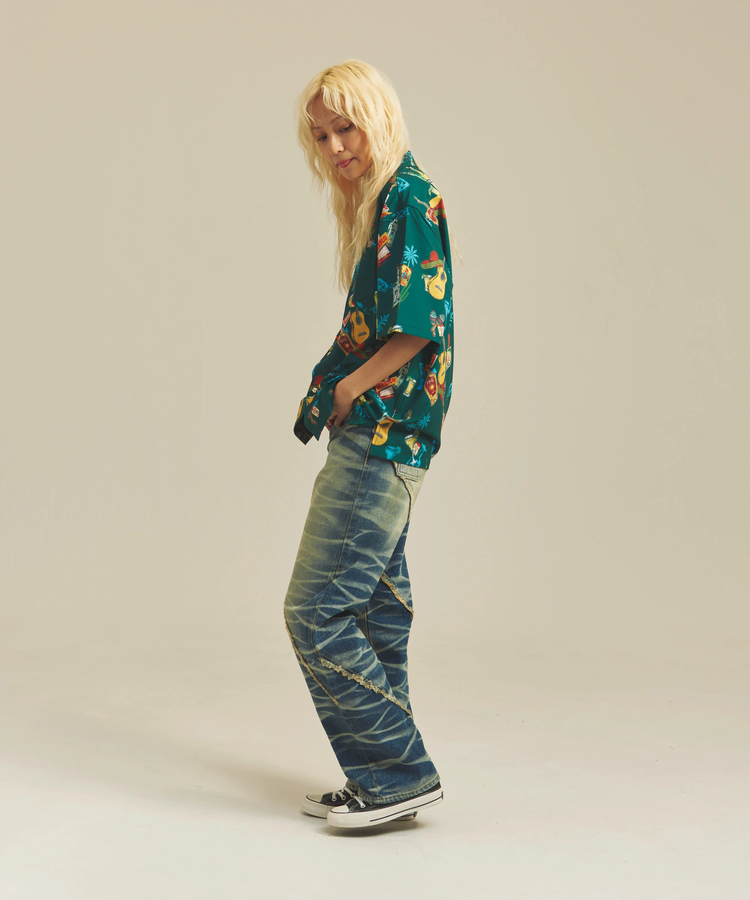 JACKROSE(ジャックローズ) |ALCARZA/アルカーザ オープンSSシャツ(MENS)