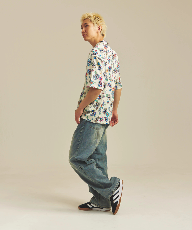 JACKROSE(ジャックローズ) |ALCARZA/アルカーザ オープンSSシャツ(MENS)