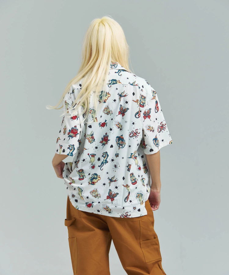JACKROSE(ジャックローズ) |ALCARZA/アルカーザ オープンSSシャツ(MENS)
