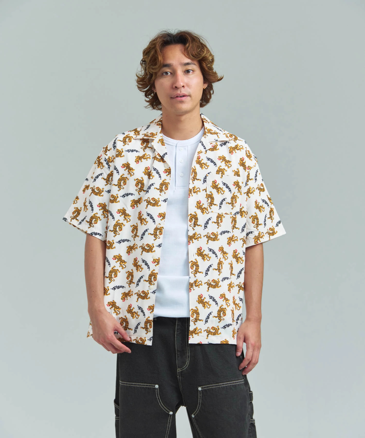 JACKROSE(ジャックローズ) |ALCARZA/アルカーザ オープンSSシャツ(MENS)