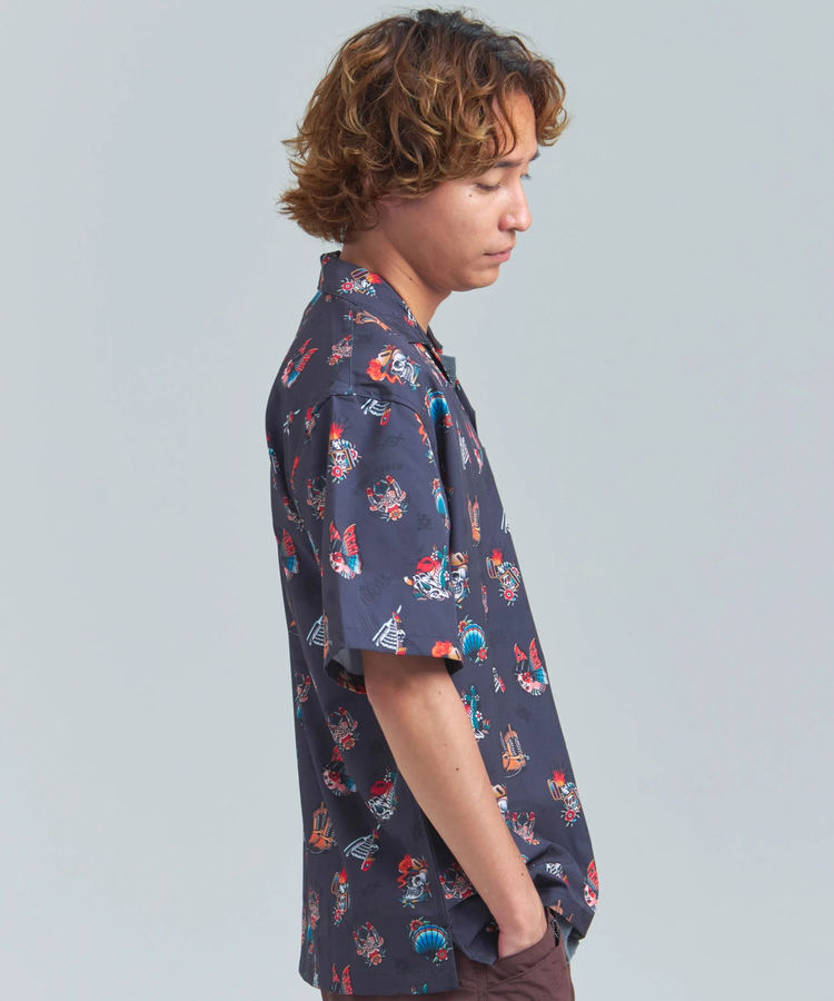 JACKROSE(ジャックローズ) |ALCARZA/アルカーザ オープンSSシャツ(MENS)