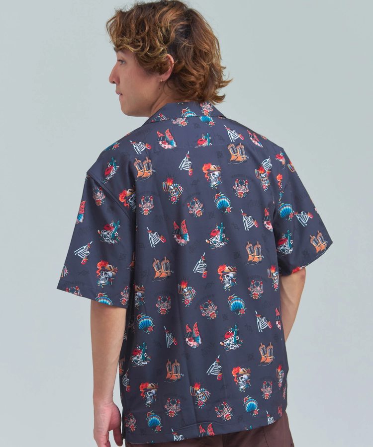JACKROSE(ジャックローズ) |ALCARZA/アルカーザ オープンSSシャツ(MENS)
