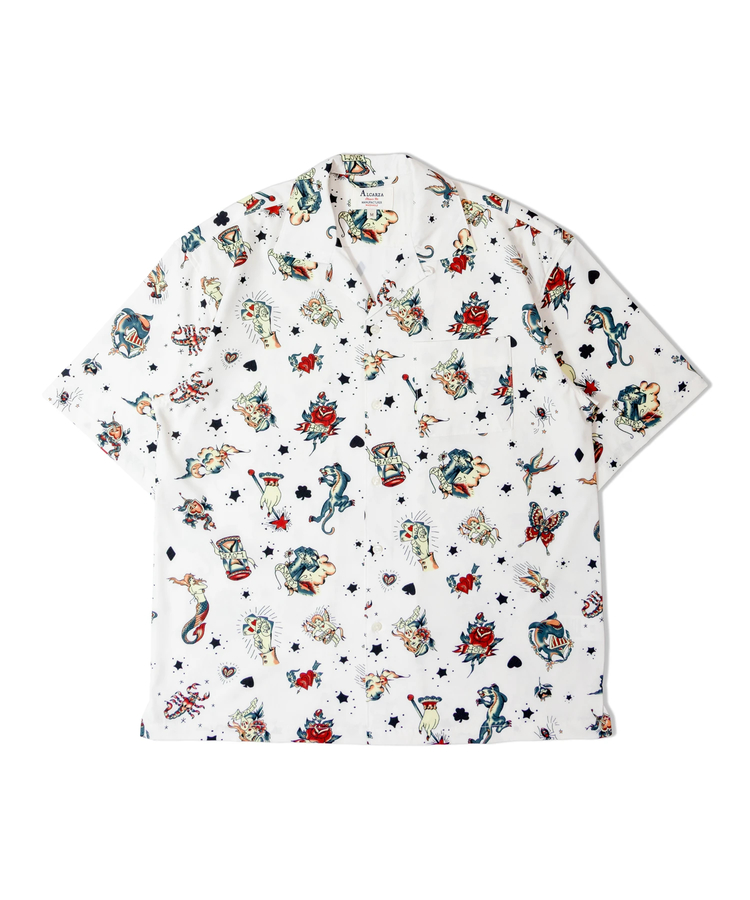 JACKROSE(ジャックローズ) |ALCARZA/アルカーザ オープンSSシャツ(MENS)