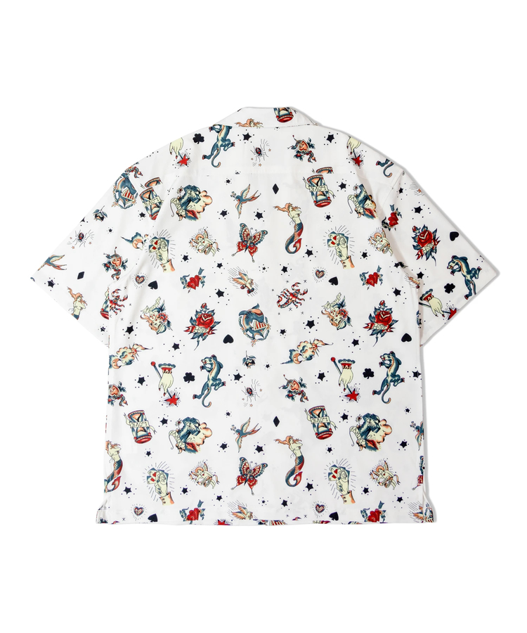 JACKROSE(ジャックローズ) |ALCARZA/アルカーザ オープンSSシャツ(MENS)