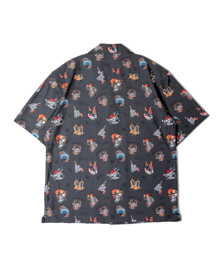 JACKROSE(ジャックローズ) |ALCARZA/アルカーザ オープンSSシャツ(MENS)