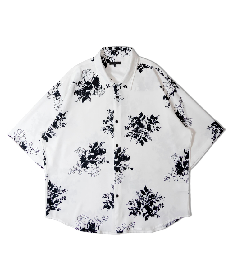 JACKROSE(ジャックローズ) |CIAO/チャオ 半袖とろみシャツ(MENS)