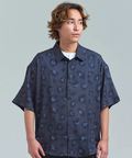 JACKROSE(ジャックローズ) |CIAO/チャオ 半袖とろみシャツ(MENS)