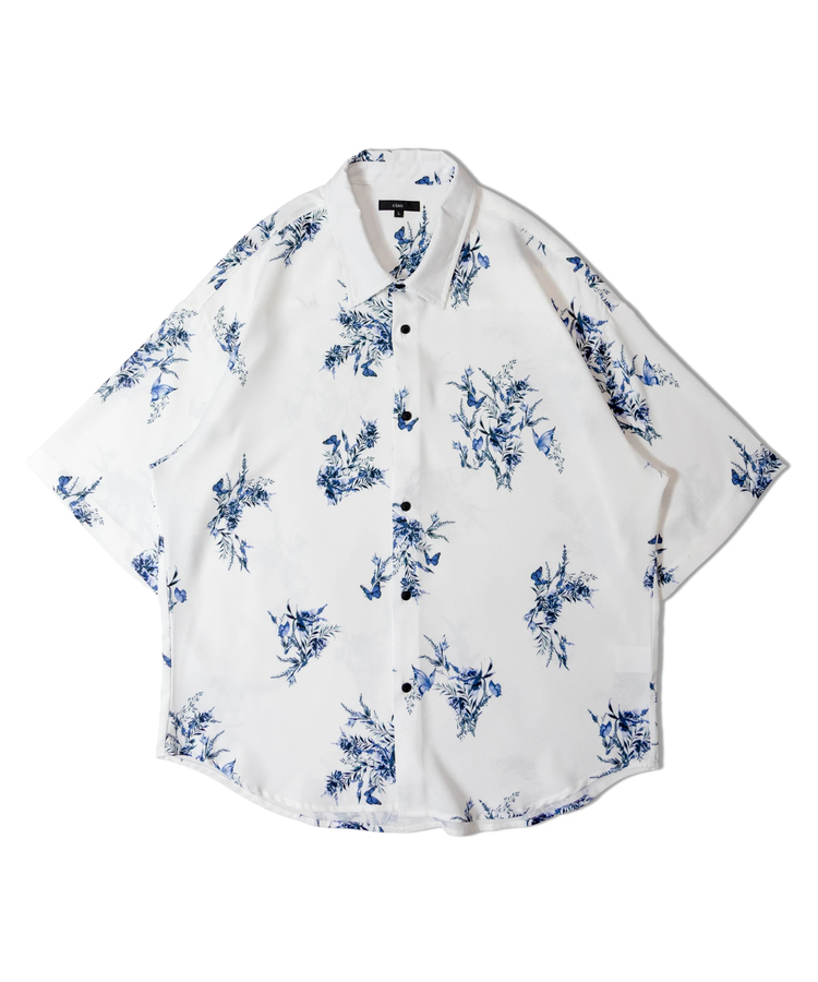 JACKROSE(ジャックローズ) |CIAO/チャオ 半袖とろみシャツ(MENS)