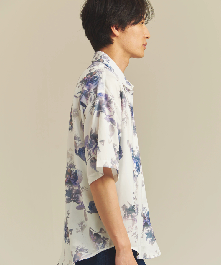 JACKROSE(ジャックローズ) |CIAO/チャオ 半袖とろみシャツ(MENS)
