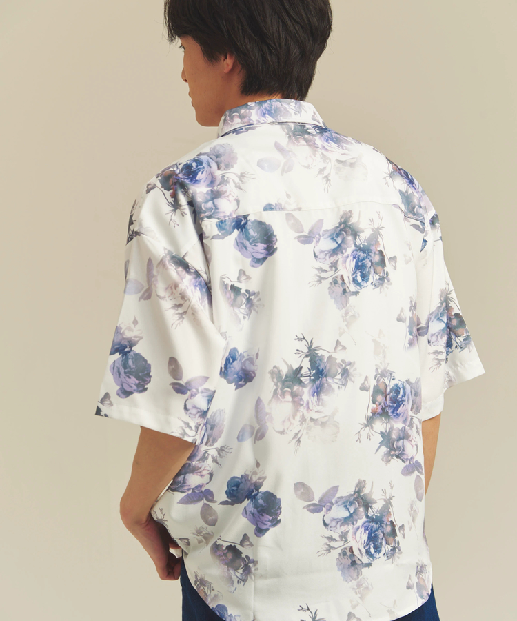 JACKROSE(ジャックローズ) |CIAO/チャオ 半袖とろみシャツ(MENS)