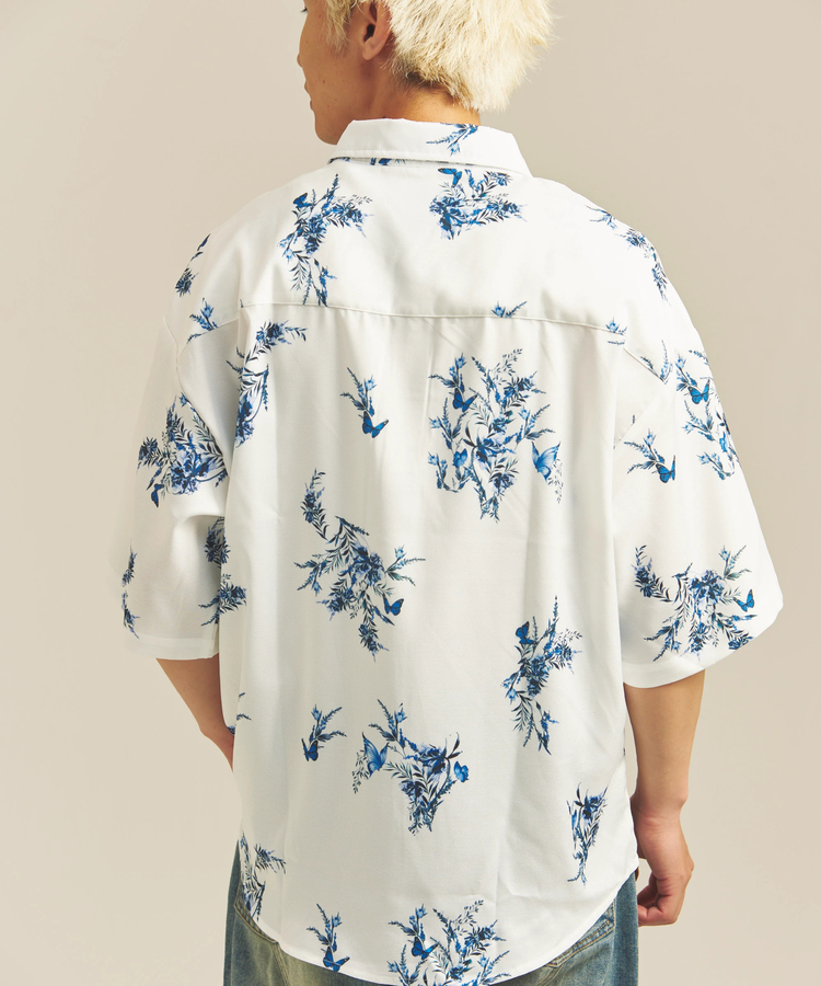 JACKROSE(ジャックローズ) |CIAO/チャオ 半袖とろみシャツ(MENS)
