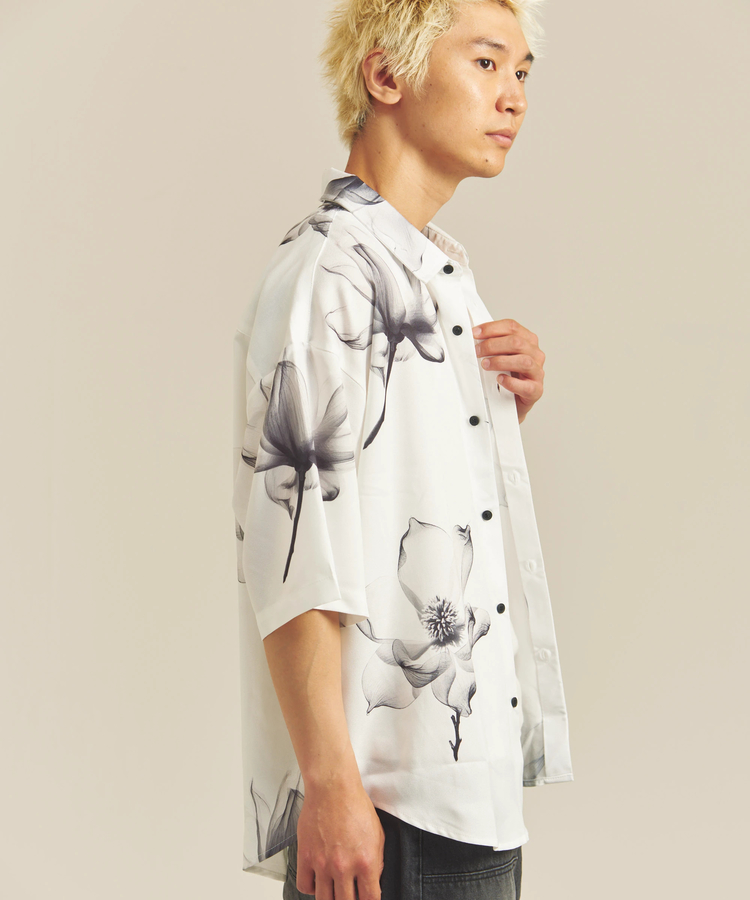 JACKROSE(ジャックローズ) |CIAO/チャオ 半袖とろみシャツ(MENS)