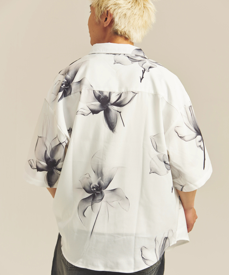 JACKROSE(ジャックローズ) |CIAO/チャオ 半袖とろみシャツ(MENS)