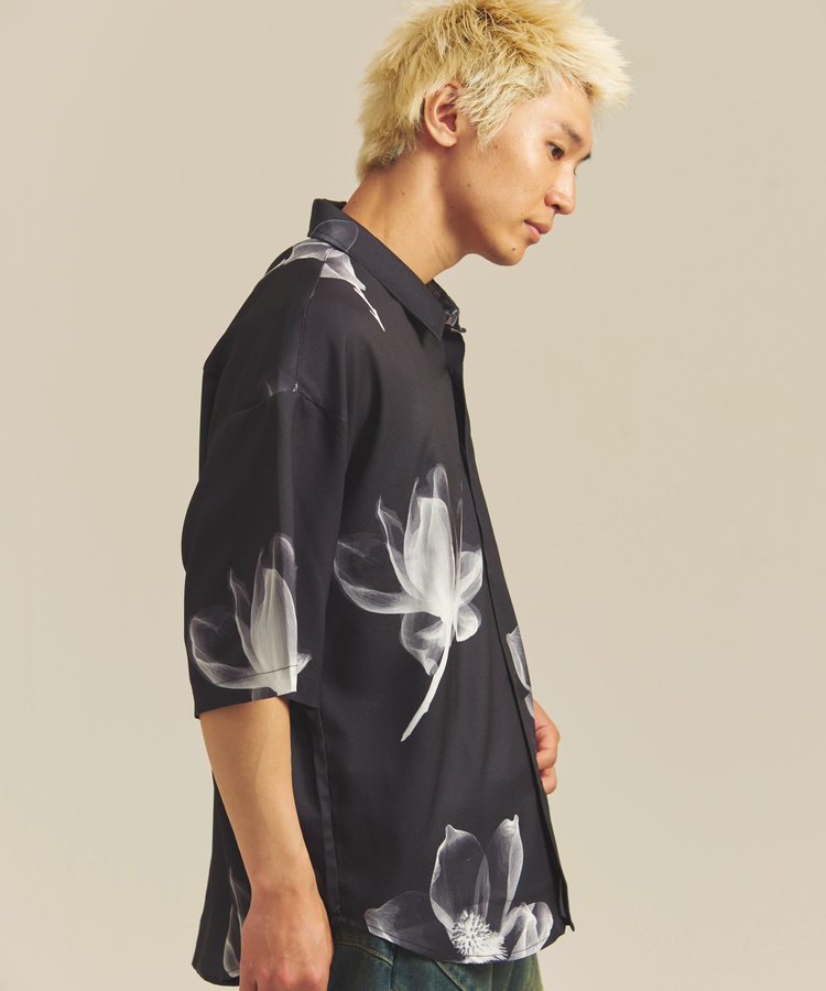 JACKROSE(ジャックローズ) |CIAO/チャオ 半袖とろみシャツ(MENS)