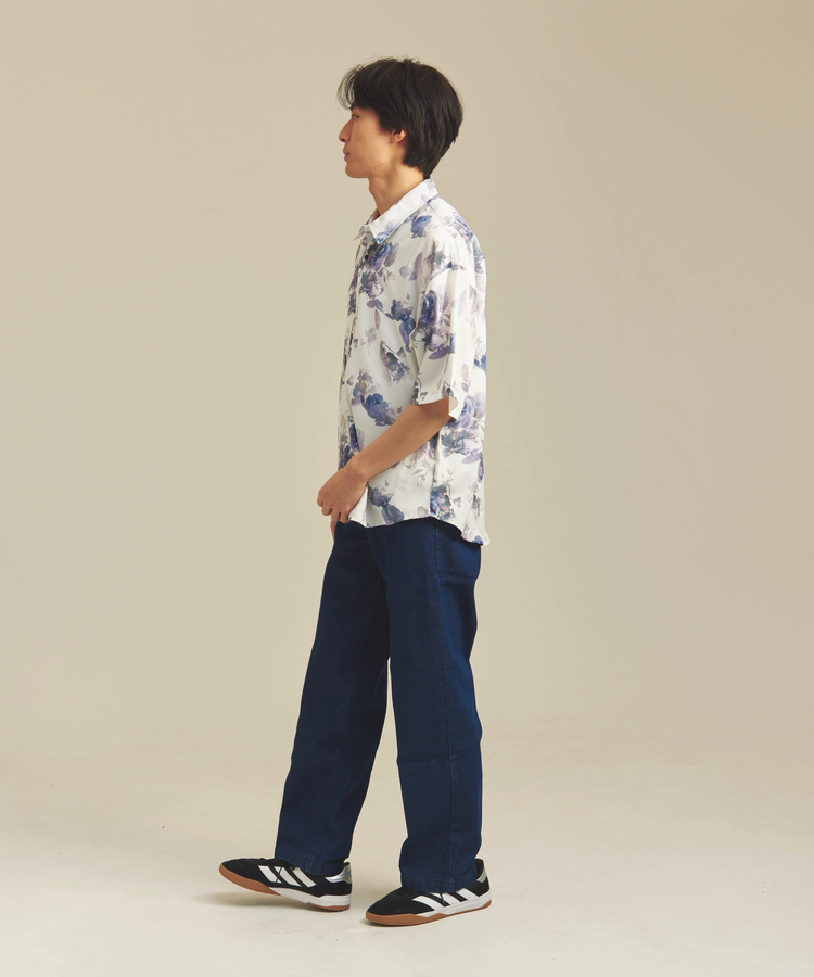JACKROSE(ジャックローズ) |CIAO/チャオ 半袖とろみシャツ(MENS)