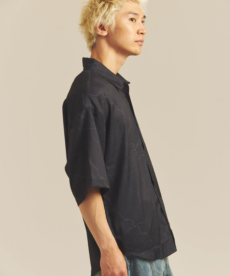 JACKROSE(ジャックローズ) |CIAO/チャオ 半袖とろみシャツ(MENS)