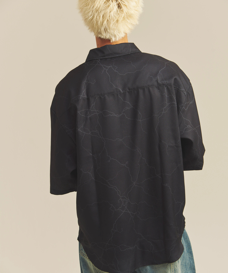 JACKROSE(ジャックローズ) |CIAO/チャオ 半袖とろみシャツ(MENS)