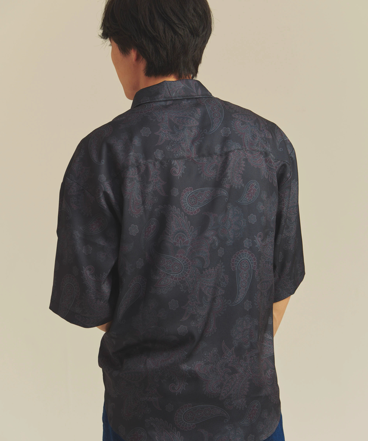 JACKROSE(ジャックローズ) |CIAO/チャオ 半袖とろみシャツ(MENS)