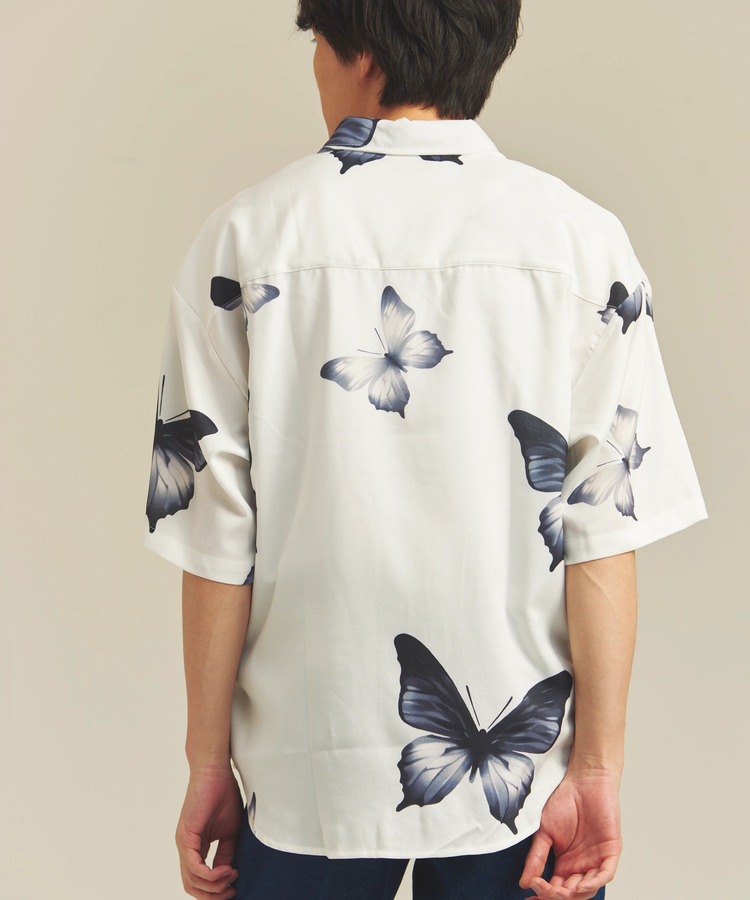 JACKROSE(ジャックローズ) |CIAO/チャオ 半袖とろみシャツ(MENS)