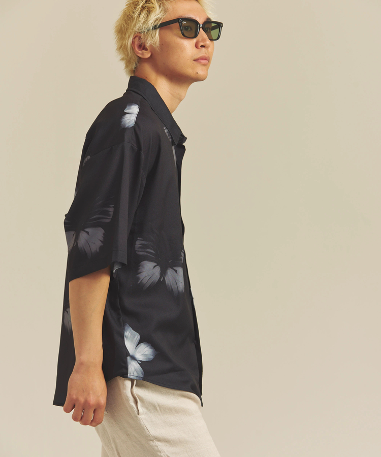 JACKROSE(ジャックローズ) |CIAO/チャオ 半袖とろみシャツ(MENS)