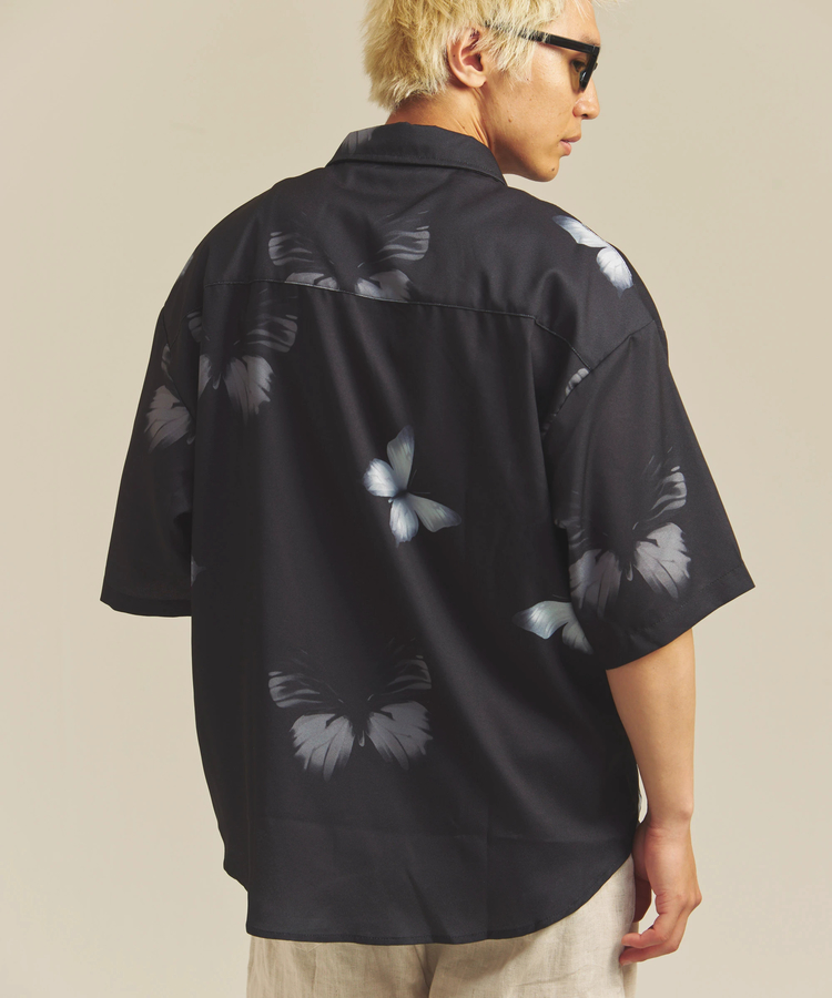 JACKROSE(ジャックローズ) |CIAO/チャオ 半袖とろみシャツ(MENS)