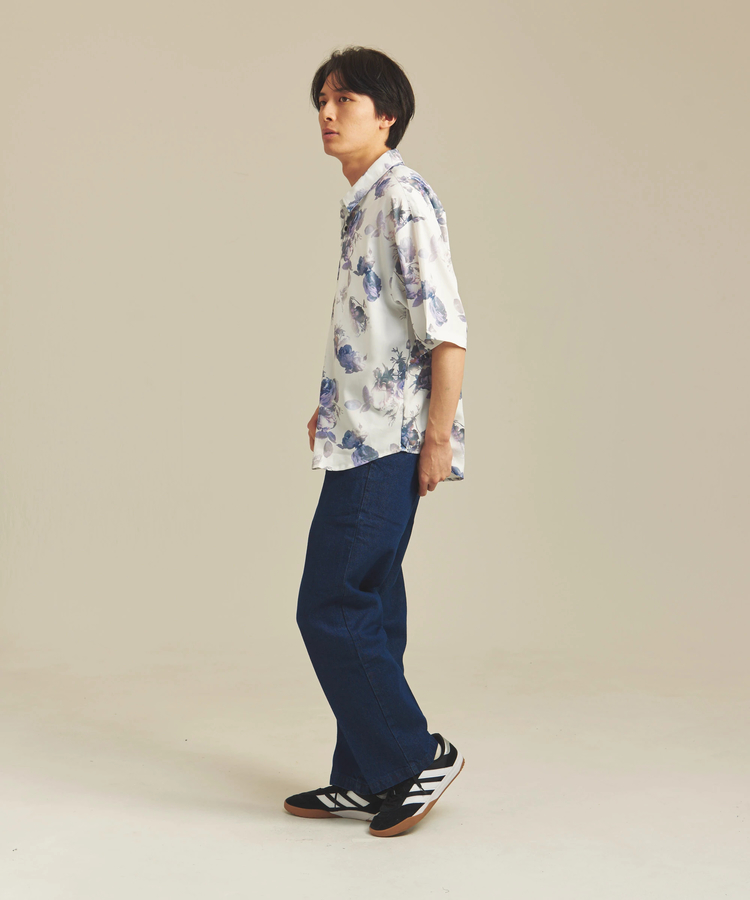 JACKROSE(ジャックローズ) |CIAO/チャオ 半袖とろみシャツ(MENS)