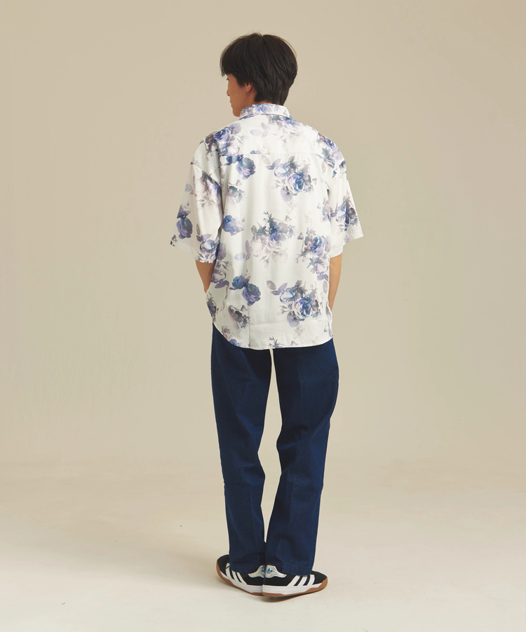 JACKROSE(ジャックローズ) |CIAO/チャオ 半袖とろみシャツ(MENS)