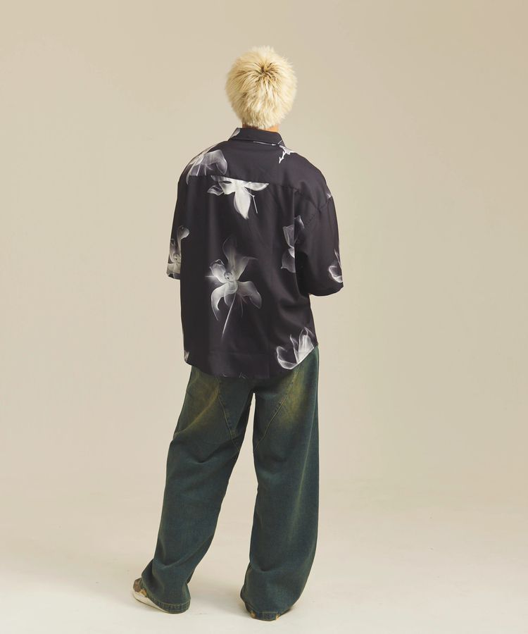 JACKROSE(ジャックローズ) |CIAO/チャオ 半袖とろみシャツ(MENS)