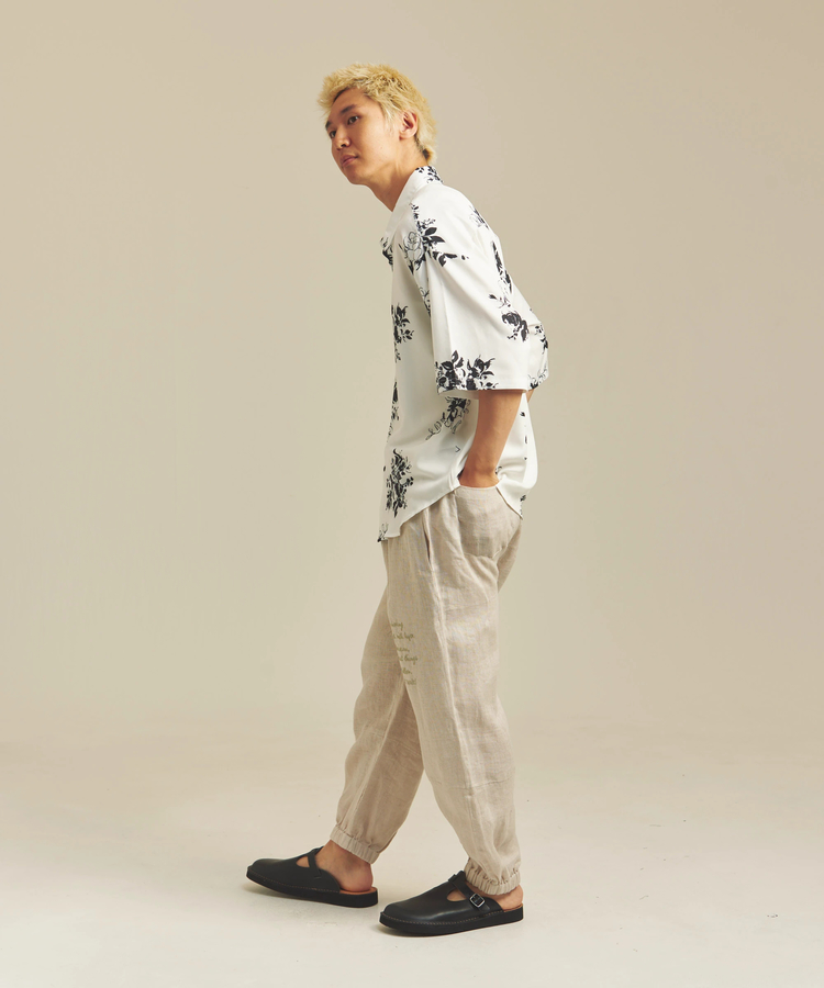 JACKROSE(ジャックローズ) |CIAO/チャオ 半袖とろみシャツ(MENS)