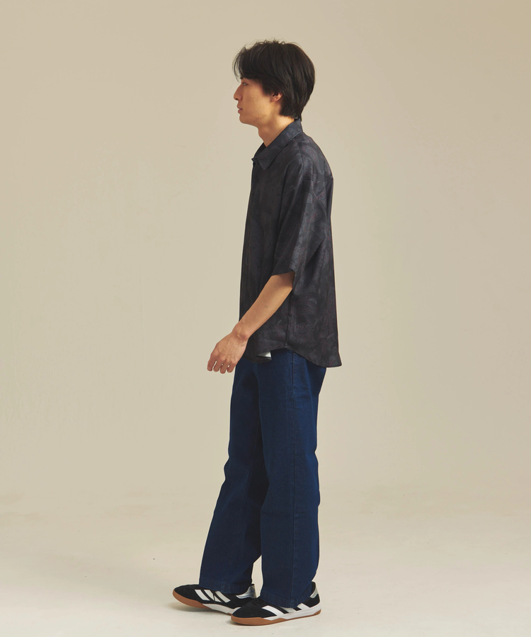 JACKROSE(ジャックローズ) |CIAO/チャオ 半袖とろみシャツ(MENS)