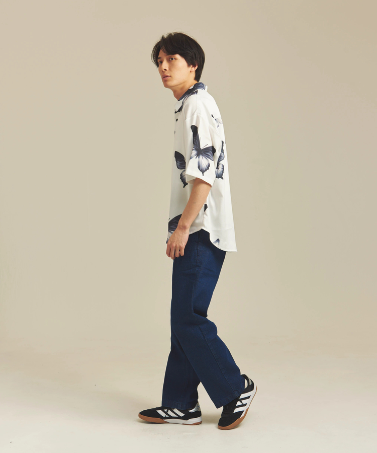 JACKROSE(ジャックローズ) |CIAO/チャオ 半袖とろみシャツ(MENS)