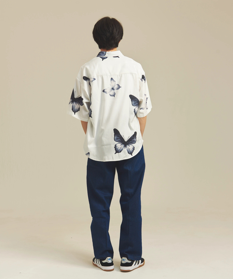 JACKROSE(ジャックローズ) |CIAO/チャオ 半袖とろみシャツ(MENS)