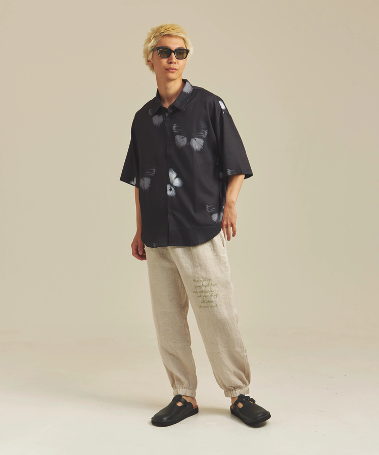 JACKROSE(ジャックローズ) |CIAO/チャオ 半袖とろみシャツ(MENS)