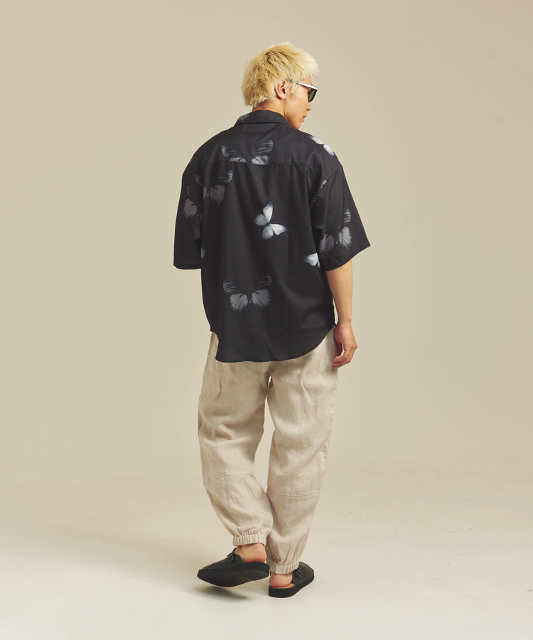 JACKROSE(ジャックローズ) |CIAO/チャオ 半袖とろみシャツ(MENS)