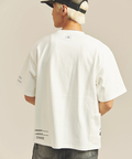 JACKROSE(ジャックローズ) |BAYCANT/ベイカント ランダムロゴプリント S/S TEE(MENS)