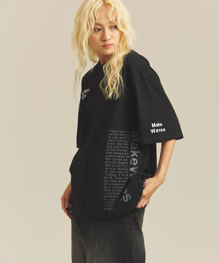 JACKROSE(ジャックローズ) |BAYCANT/ベイカント ランダムロゴプリント S/S TEE(MENS)