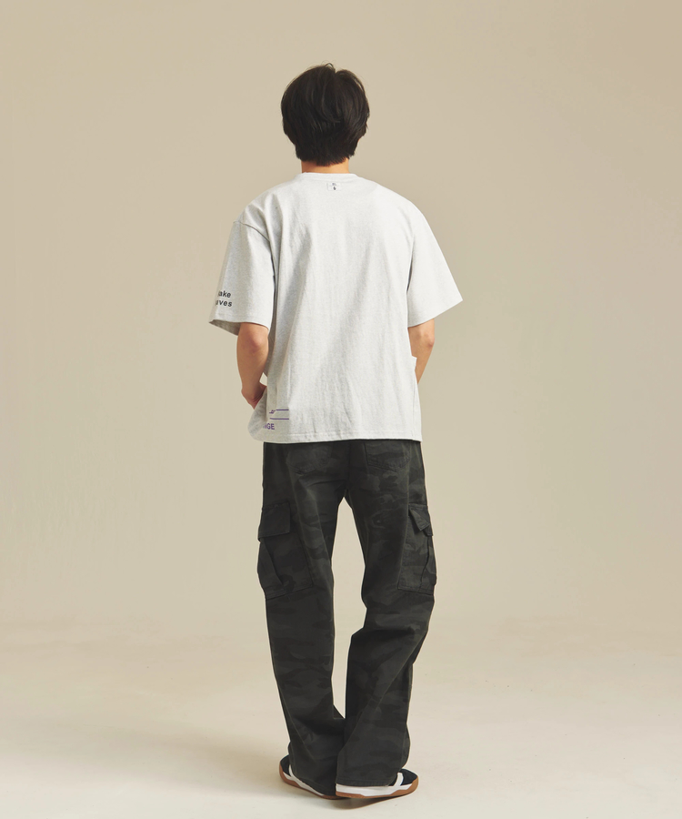 JACKROSE(ジャックローズ) |BAYCANT/ベイカント ランダムロゴプリント S/S TEE(MENS)