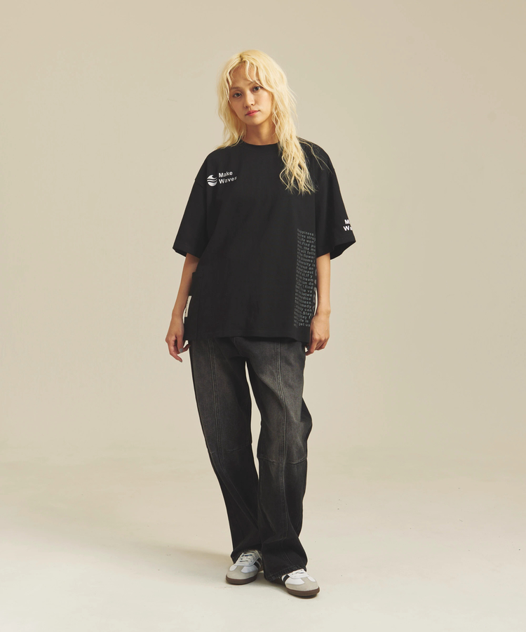 JACKROSE(ジャックローズ) |BAYCANT/ベイカント ランダムロゴプリント S/S TEE(MENS)
