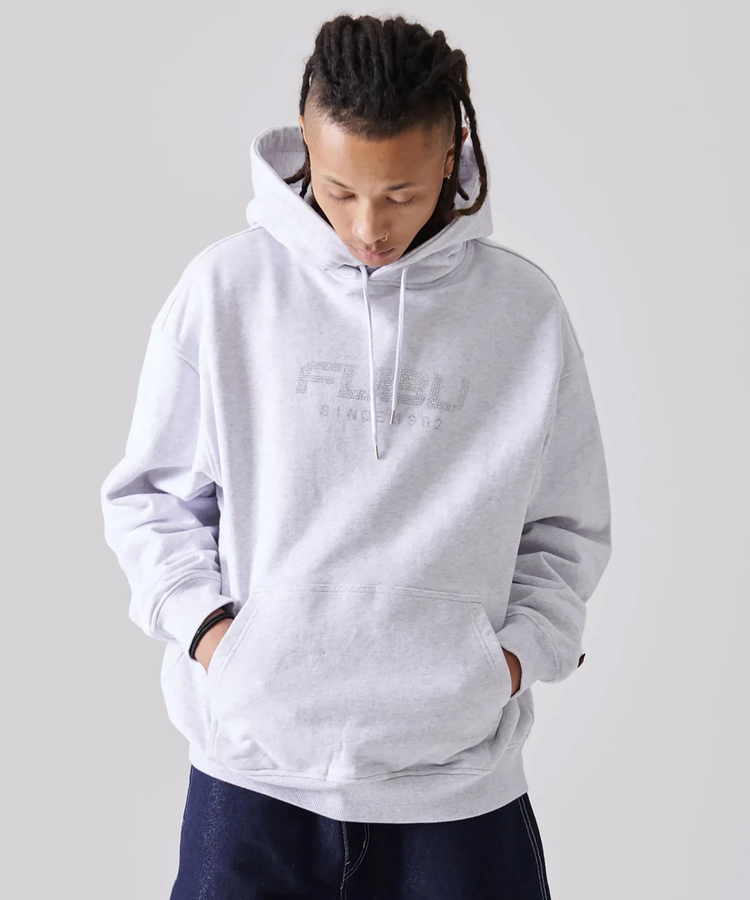 JACKROSE(ジャックローズ) |FUBU/フブ Rhinestone OG Logo Hoodie(MENS)