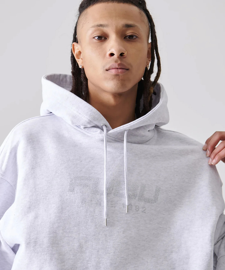 JACKROSE(ジャックローズ) |FUBU/フブ Rhinestone OG Logo Hoodie(MENS)