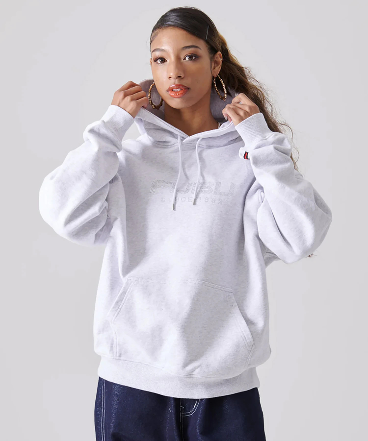 JACKROSE(ジャックローズ) |FUBU/フブ Rhinestone OG Logo Hoodie(MENS)