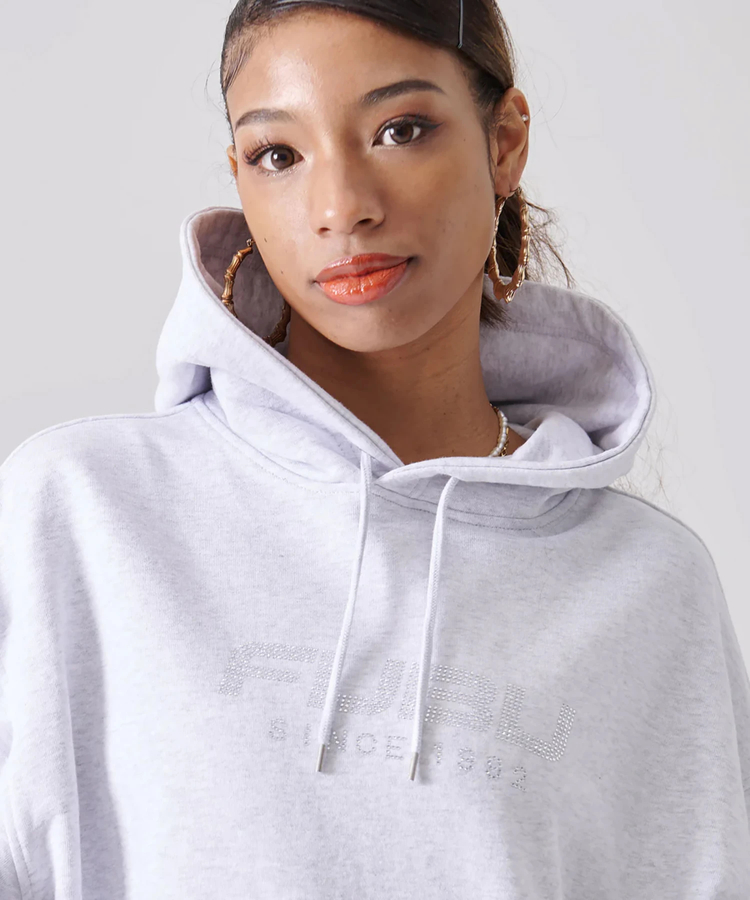 JACKROSE(ジャックローズ) |FUBU/フブ Rhinestone OG Logo Hoodie(MENS)